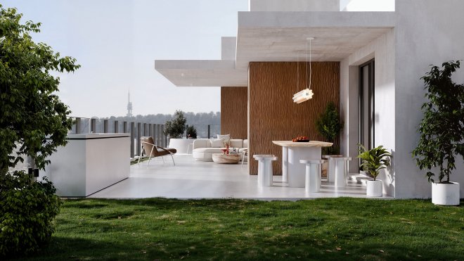 Penthouse v Karlíně