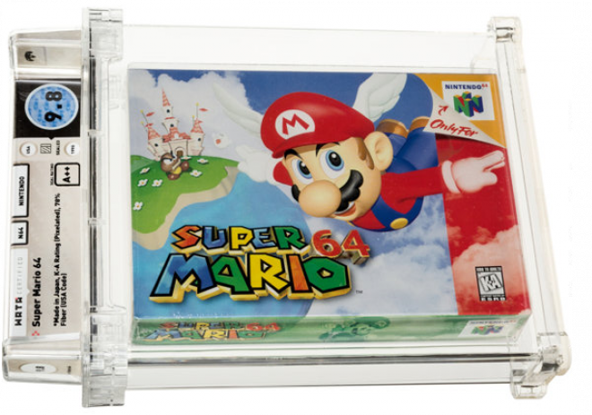 Super Mario urval dražební rekord