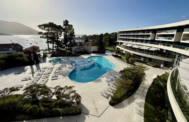 Sheraton Dubrovnik Riviera Hotel byl otevřen v roce 2015 jako první této sítě v Chorvatsku