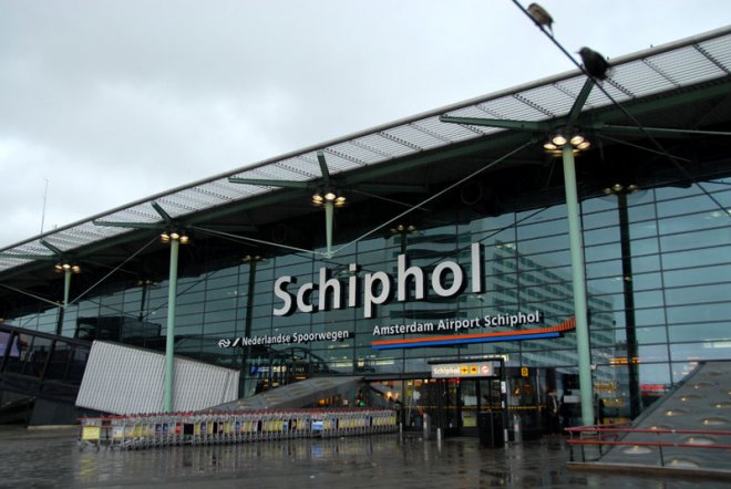 Letiště Schiphol v Amsterodamu
