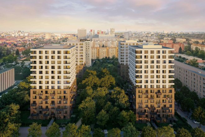 Malešice porostou do výšky. Nový projekt nabídne 435 bytů