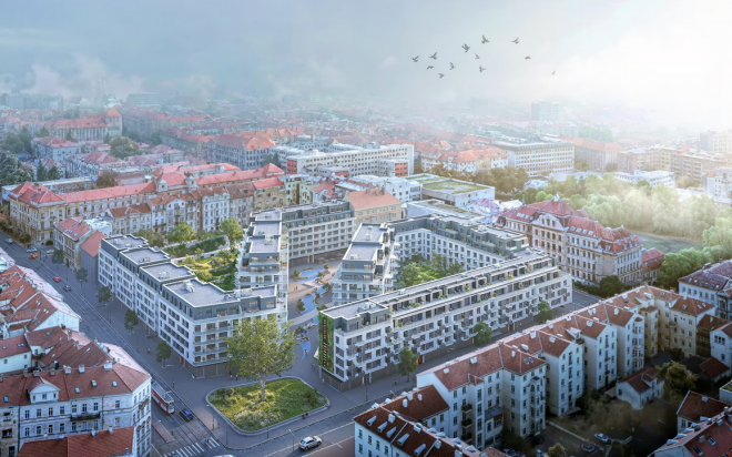 V Brně začala stavba komplexu podle návrhu architektky Jiřičné