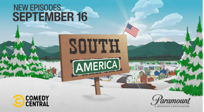 Tvůrci známého seriálu South Park se vysmívají geopolitice Donalda Trumpa