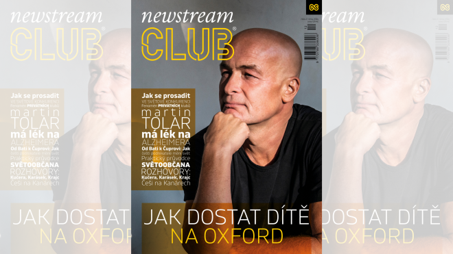 Obálka nového magazínu Newstream CLUB 2