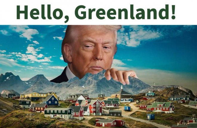 „Pozdrav“, který 1. srpna 2026 poslal Donald Trump Grónsku přes svou sociální síť Truth Social