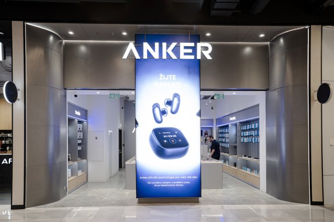 Anker si vybral Prahu. Otevřel tu teprve druhou prodejnu v Evropě