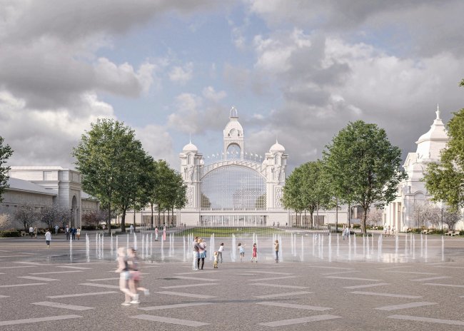 Revitalizace prostoru před Průmyslovým palácem