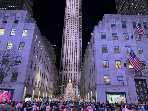 Vánoční Manhattan - Rockefeller Center
