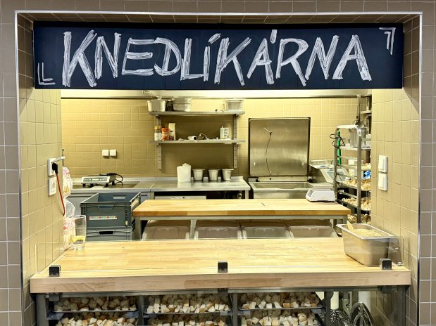 Knedlíkárna ve Vinohradském parlamentu