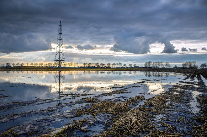 Plynové pole u nizozemského Groeningenu