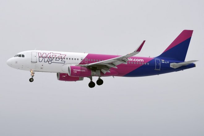 Airbus A320-232 letecké společnosti Wizz Air