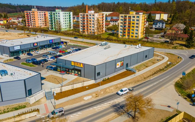 ZDR retail park Hlubovká