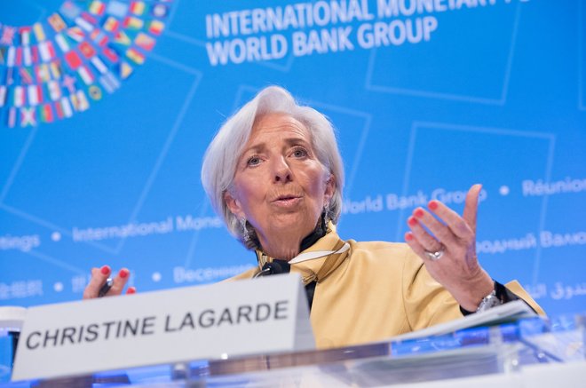Christine Lagardeová, šéfka ECB