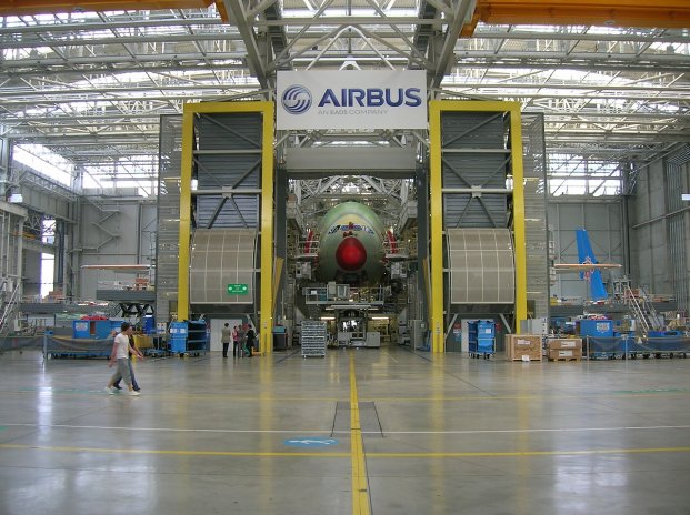 výroba airbusů (ilustrační foto)