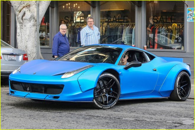 Justin Bieber, Ferrari