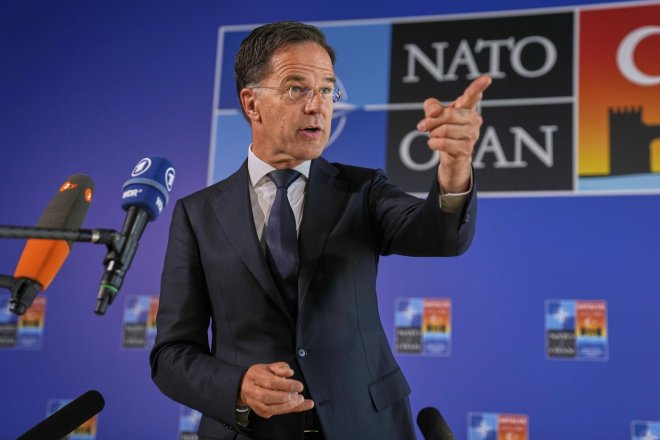 Generální tajemník NATO Mark Rutte