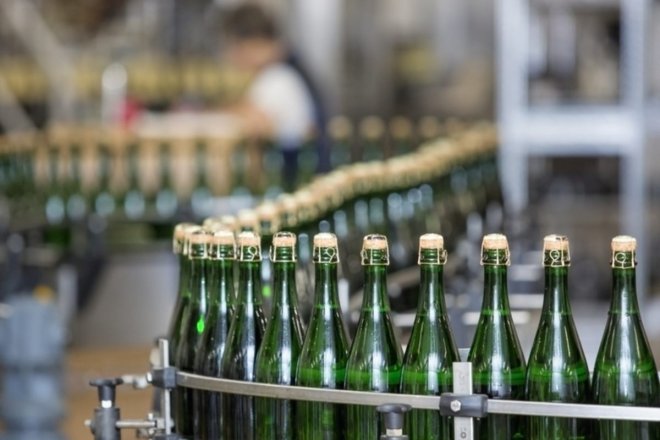Výroba sektu v Bohemia Sektu ve Starém Plzenci