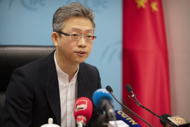 Představitel čínského ministerstva obchodu Wang Lu-tchung