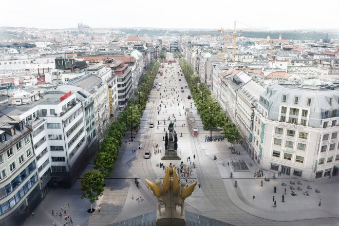 Václavské náměstí prochází revitalizací