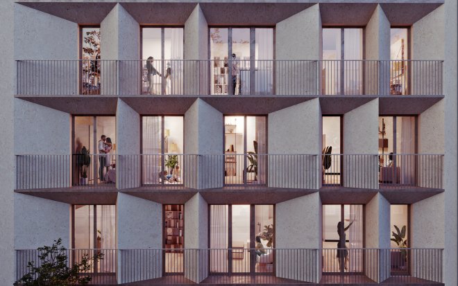 Rezidenci Block A[rt] navrhlo studio IDENTITY DESIGNERS.