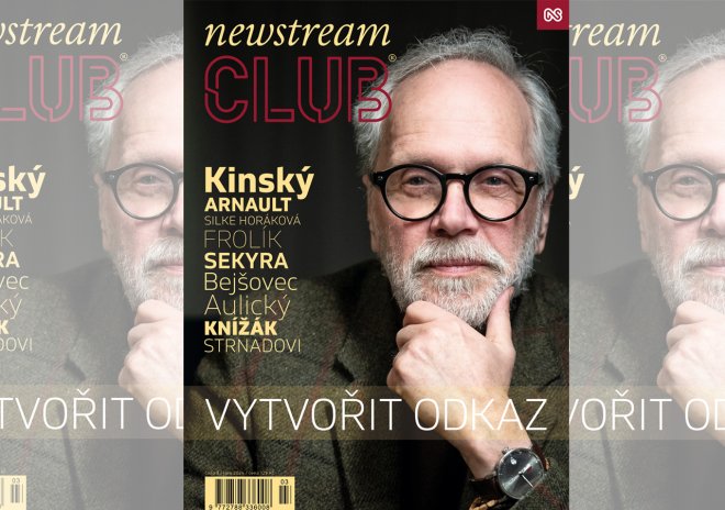 Newstream vydává třetí číslo magazínu newstream CLUB. Tématem je odkaz, hvězdou František Kinský