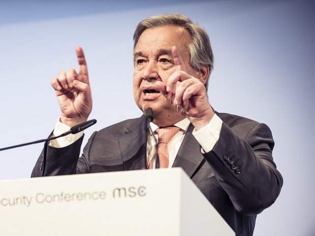 Generální tajemník OSN António Guterres