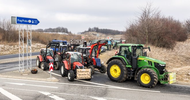 Protesty zemědělců v Německu
