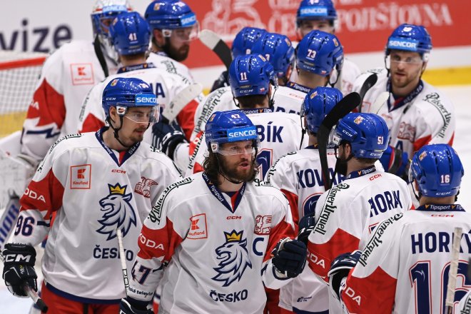 Hokejová reprezantace České republiky se připravuje na světový šampionát