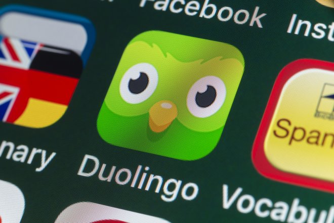 Duolinguo aplikace