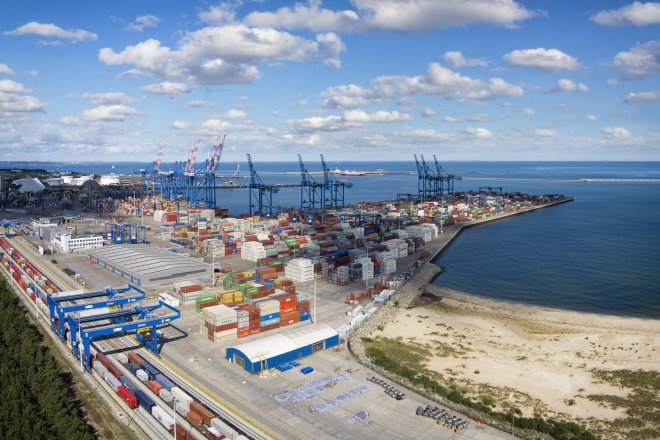 Přístav v Gdaňsku