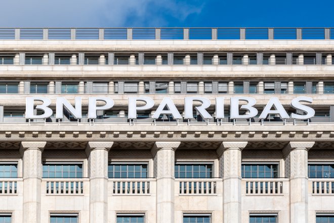 Francouzská banka BNP Paribas, ilustrační foto