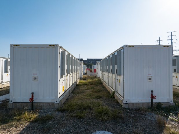 bateriová úložiště, ilustrační snímek