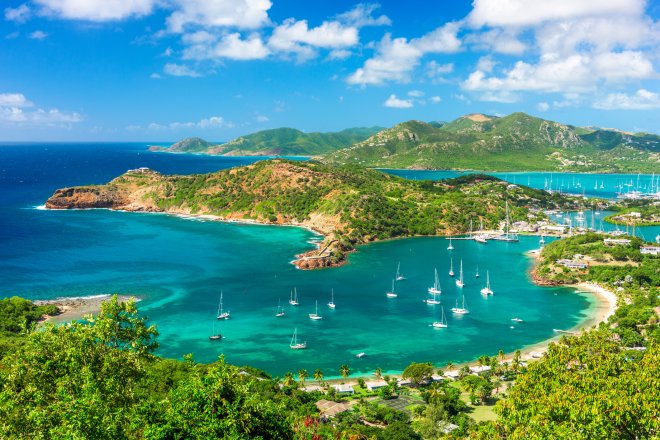 Karibský ostrov Antigua a Barbuda