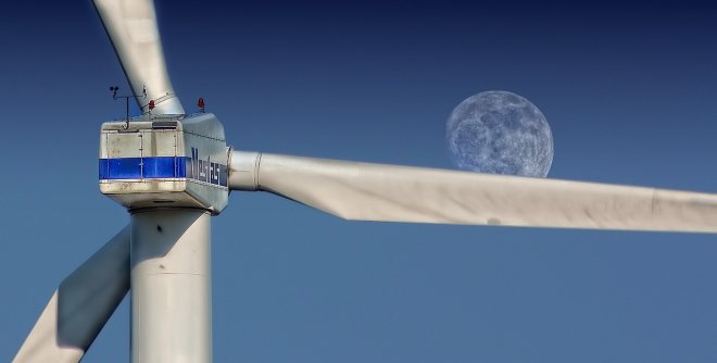Větrné elektrárny (ilustrační foto)