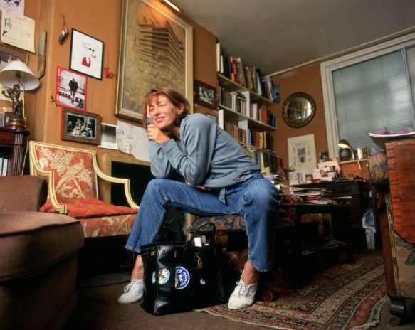 Jane Birkinová se svou kabelkou