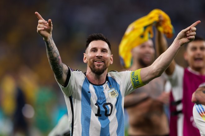 Největší argentinská hvězda Lionel Messi.