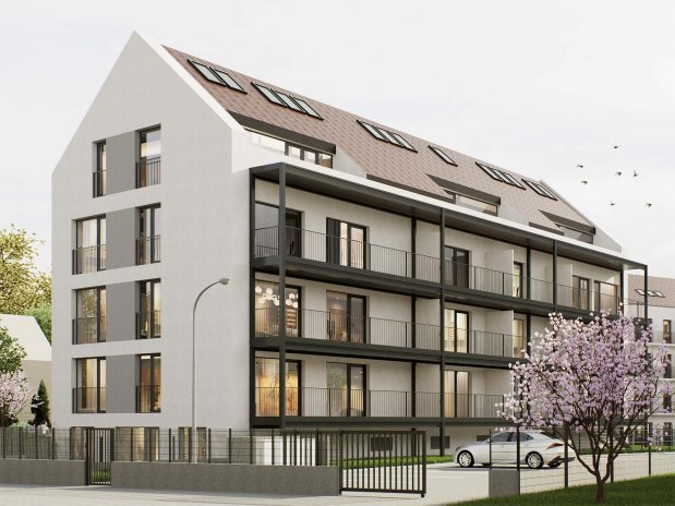 vizualizace Rezidence Green Předboj