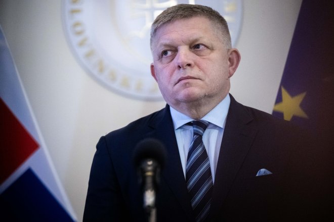 slovenský premiér Robert Fico