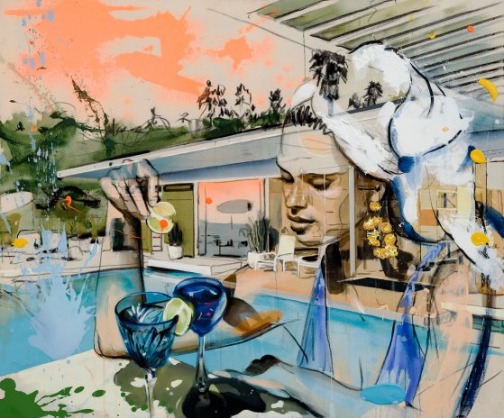 Martin Krajc (1984) Blue Drink