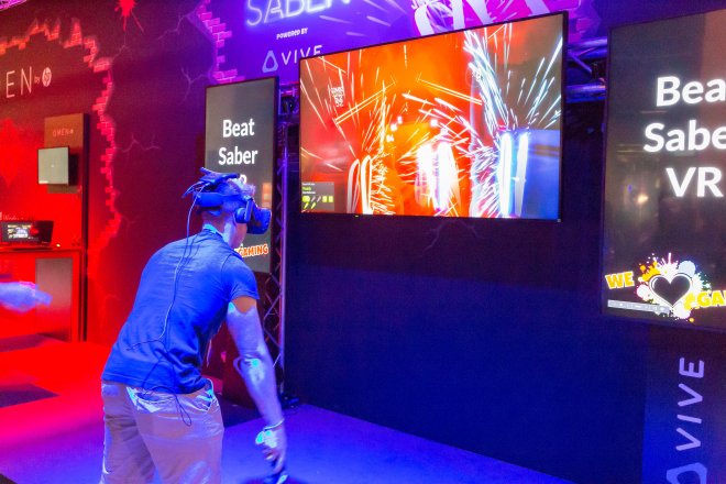 Mezi loňské nejúspěšnější herní tituly patří Beat Saber.