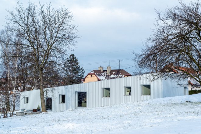 Rodinný dům v Radvanicích je jedním z nominovaných projektů České ceny za architekturu.