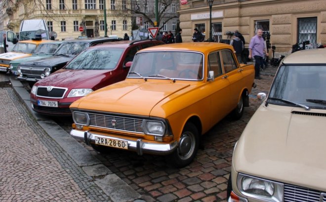 Automobil Moskvič, který se vyráběl do roku 1991 a v roce 2022 začne výroba v Rusku znovu.