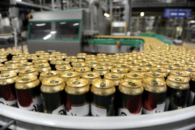 Linka na plechovkové pivo
