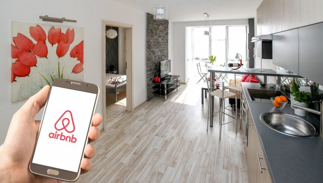 Americká společnost Airbnb zprostředkovává ubytování v soukromí.
