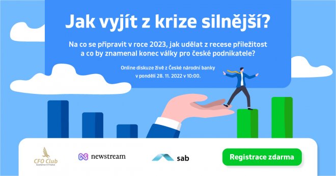 Jak vyjít z krize silnější? A kam zamíří kurz koruny? Odpoví experti na akci pořádané SAB Finance