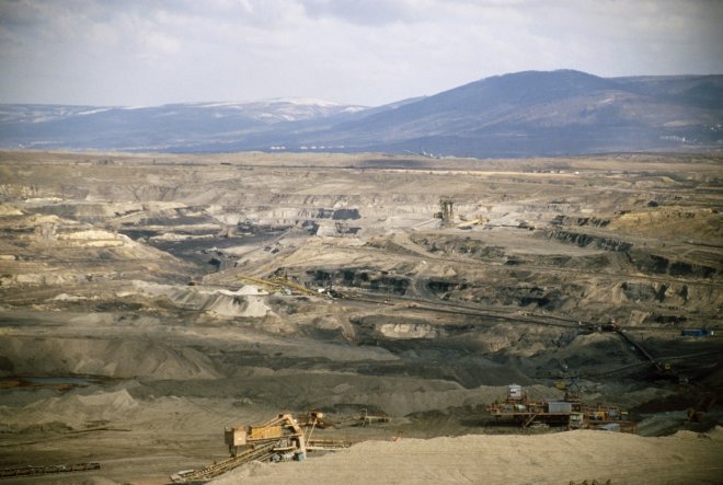 Severní energetická přerušuje těžbu hnědého uhlí v lomu ČSA na Mostecku