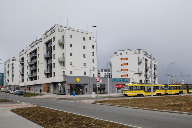Foto ilustrační. Bytové domy projektu Unicity Living v Plzni. Byty, které postavila česká realitní a investiční společnost Daramis, koupila švédská společnost Heimstaden, třetí největší poskytovatel nájemního bydlení v Evropě.