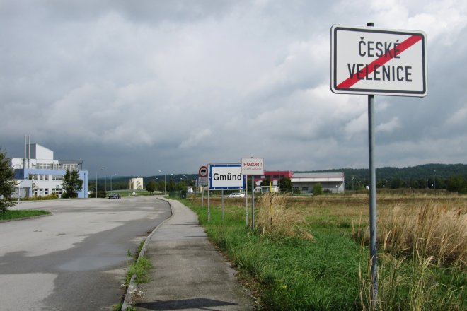 České Velenice - Gmünd - česko rakouských hraniční přechod