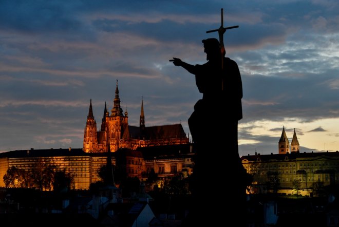 Pražský hrad z Karlova mostu