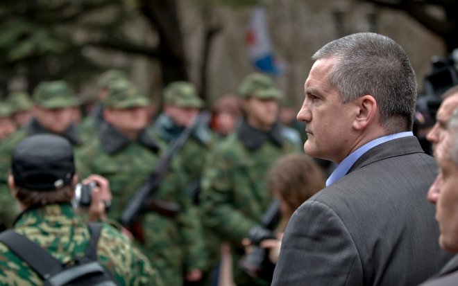 Sergej Aksjonov (na snímku z roku 2014) založil novou soukromou vojenskou skupinu.